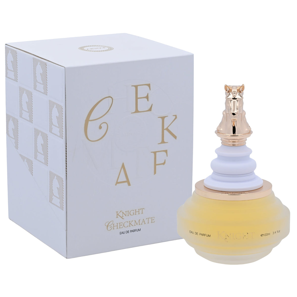Armaf Checkmate White Knight Eau de Parfum Spray for Women 3.4 oz (100 ml) New Retail Box