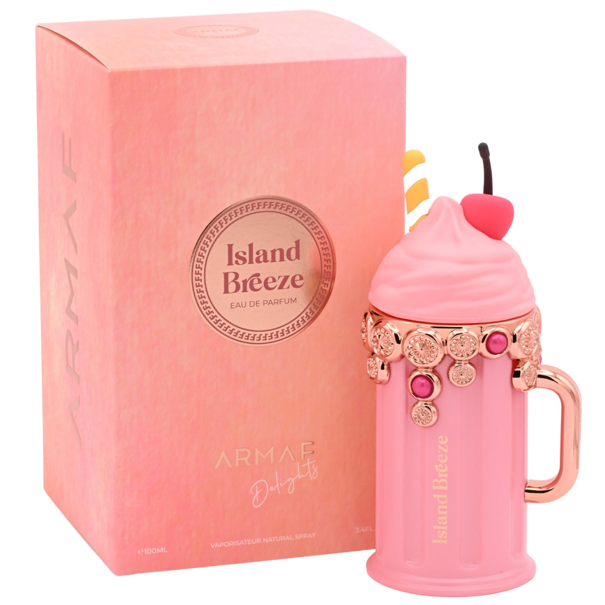 Armaf Delights Island Breeze Eau de Parfum (EDP) Unisex Spray 3.4 fl oz (100 ml) New in Box