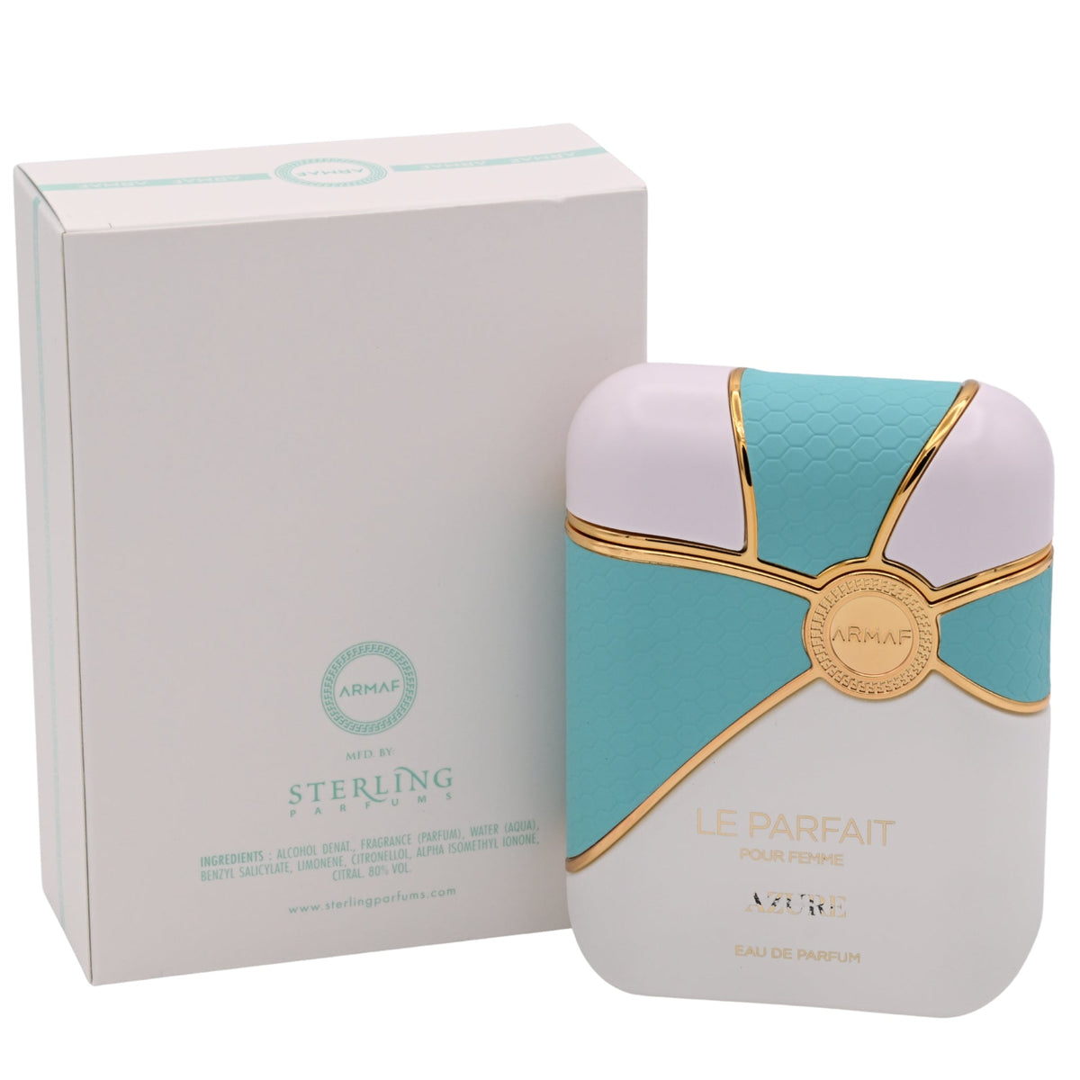 Armaf Le Parfait Azure Pour Femme Eau de Parfum Spray for Women 3.4 oz (100 ml) New Retail Box