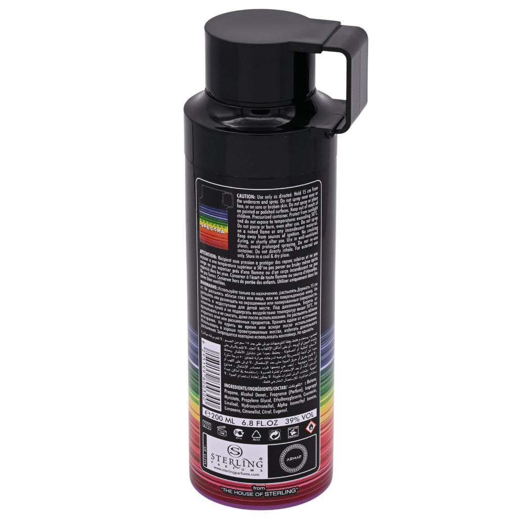Armaf Odyssey Spectra Rainbow Deodorant Spray for Men, 6.7 oz (200 ml)