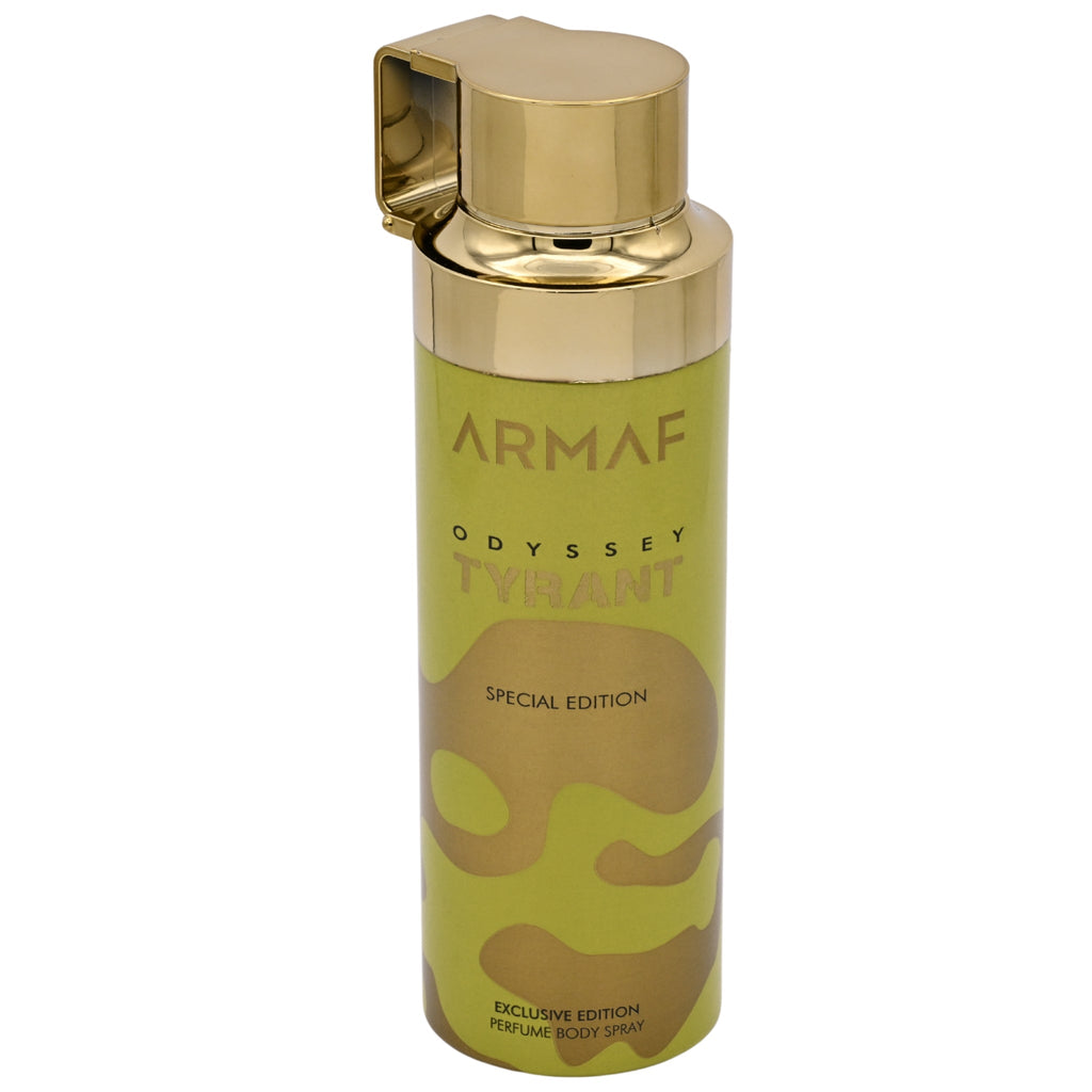 Armaf Odyssey Tyrant Special Edition Perfumed Body Spray Deodorant for Men 6.8 oz (200 ml)
