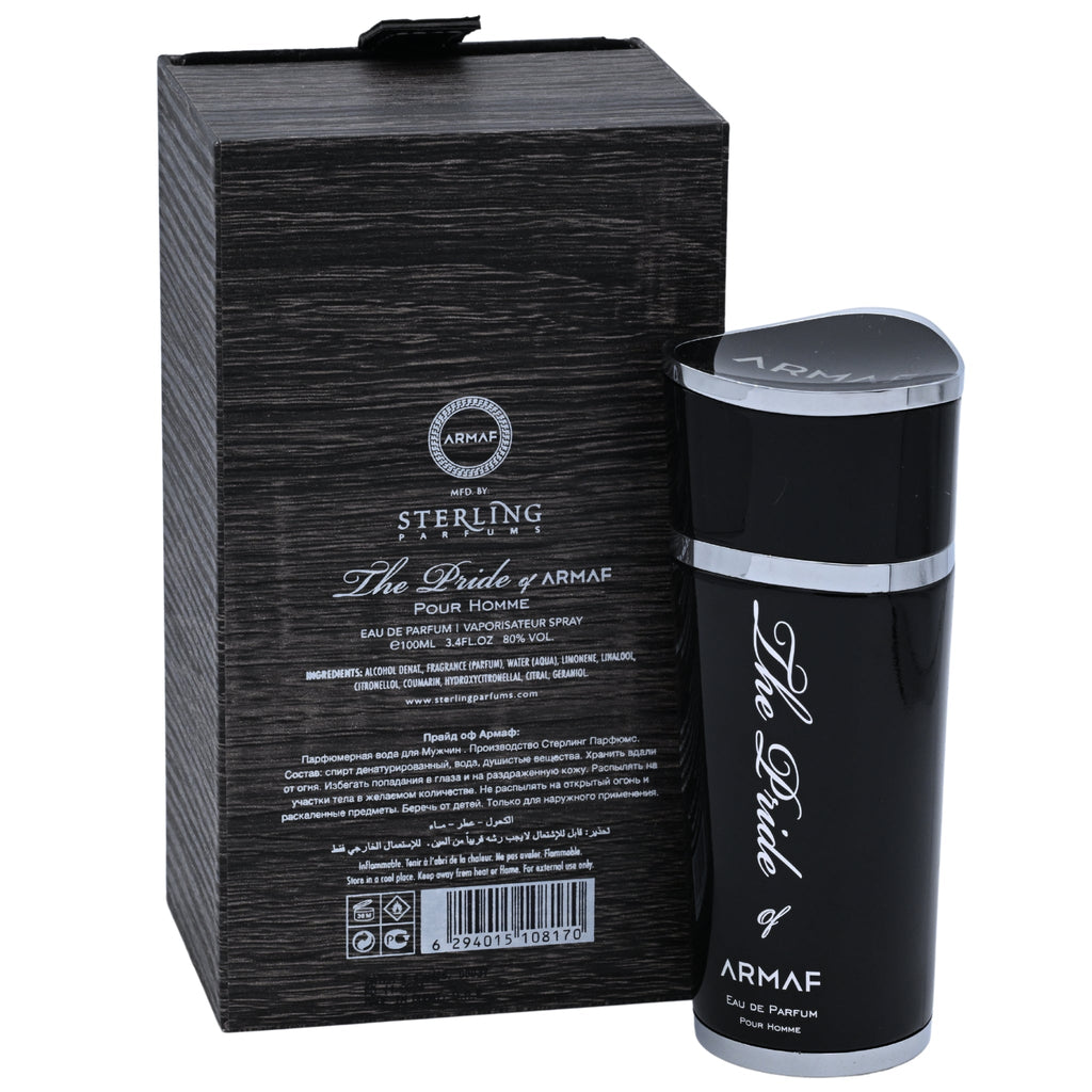 Armaf The Pride of Armaf Pour Homme Eau de Parfum Spray for Men 3.4 oz New Retail Box
