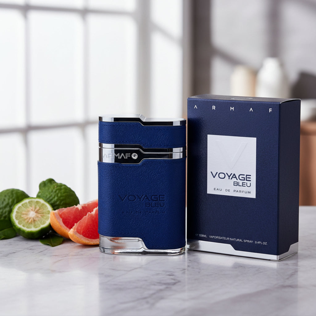 Armaf Voyage Bleu Man Eau de Parfum Spray for Men 3.4 oz New Retail Box