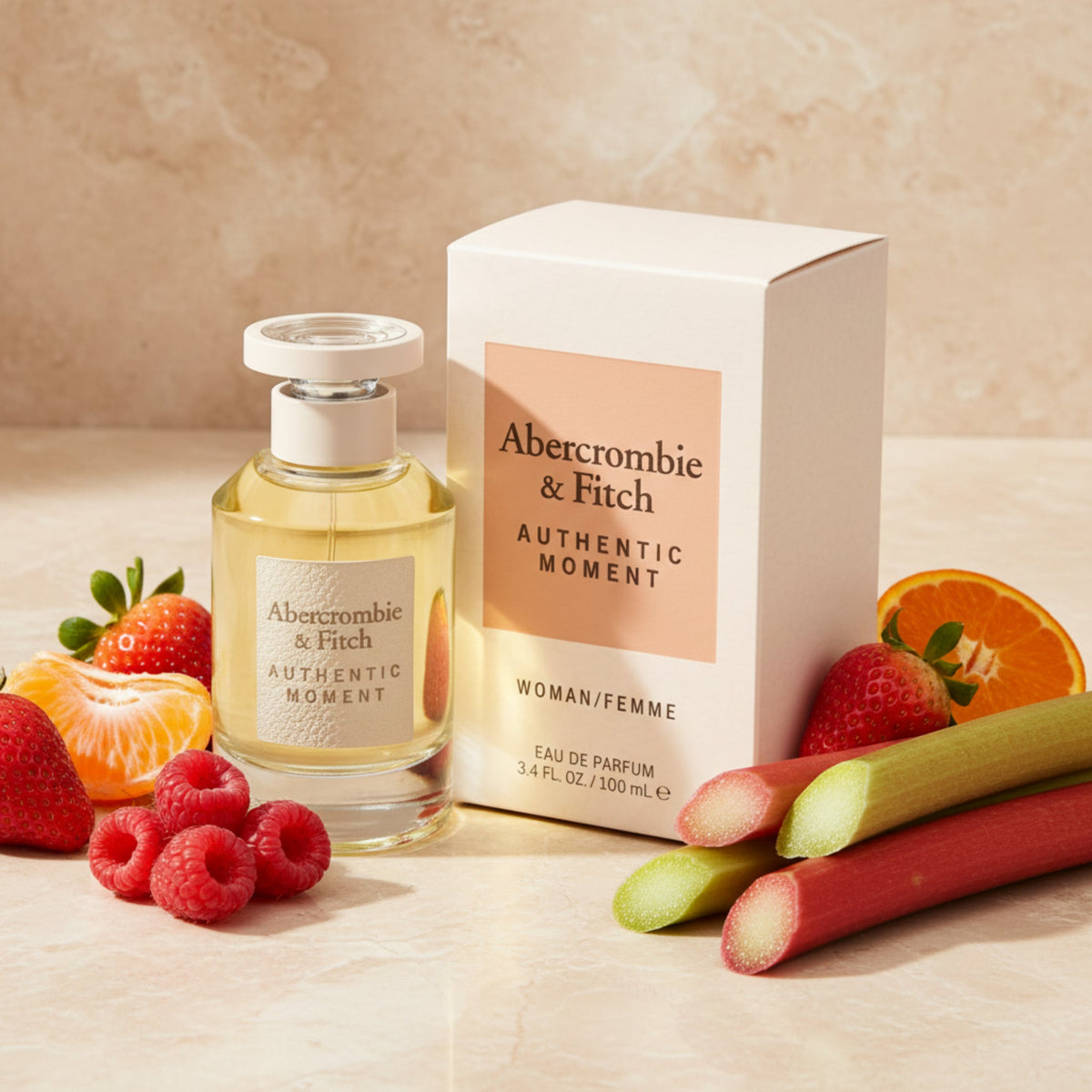 Authentic Moment by Abercrombie & Fitch for her EDP 3.3 / 3.4 oz New in Box
