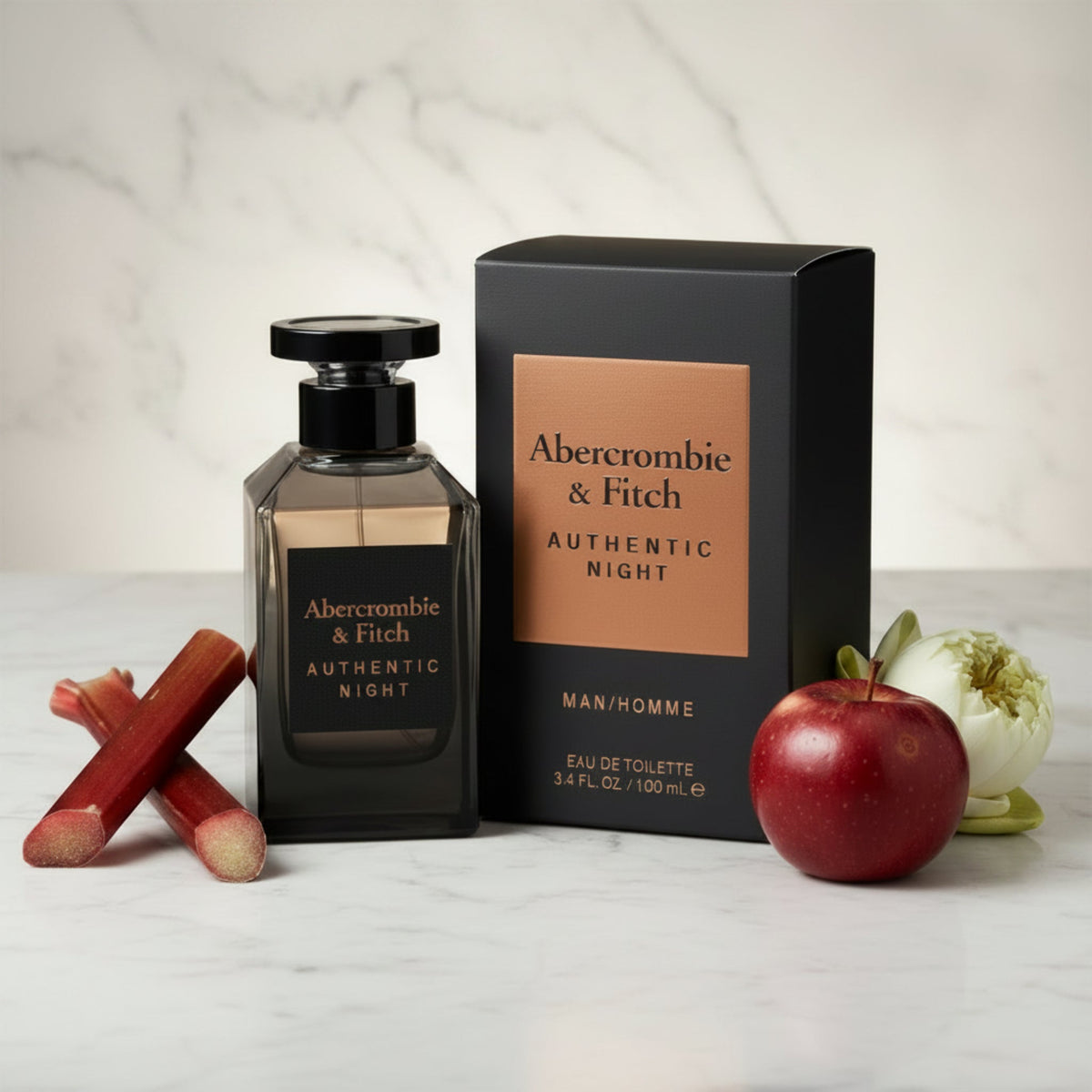 Authentic Night by Abercrombie & Fitch cologne men EDT 3.3 / 3.4 oz New In Box