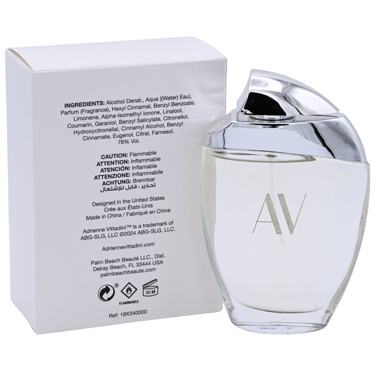 AV by Adrienne Vittadini 3 / 3.0 oz  EDP For Women NEW in BOX