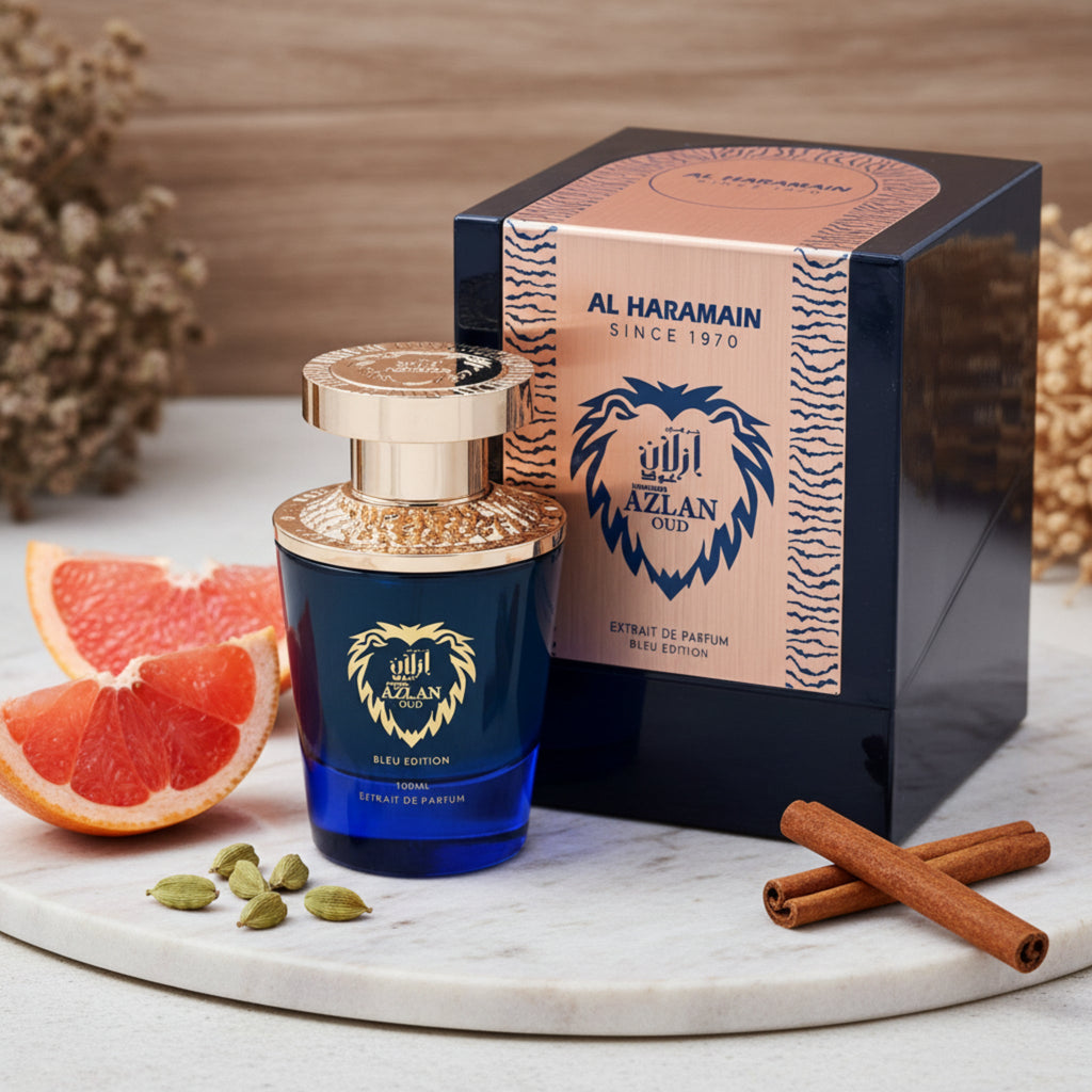 Azlan Oud Blue Edition by Al Haramain for unisex EDP 3.3 / 3.4 oz New in Box