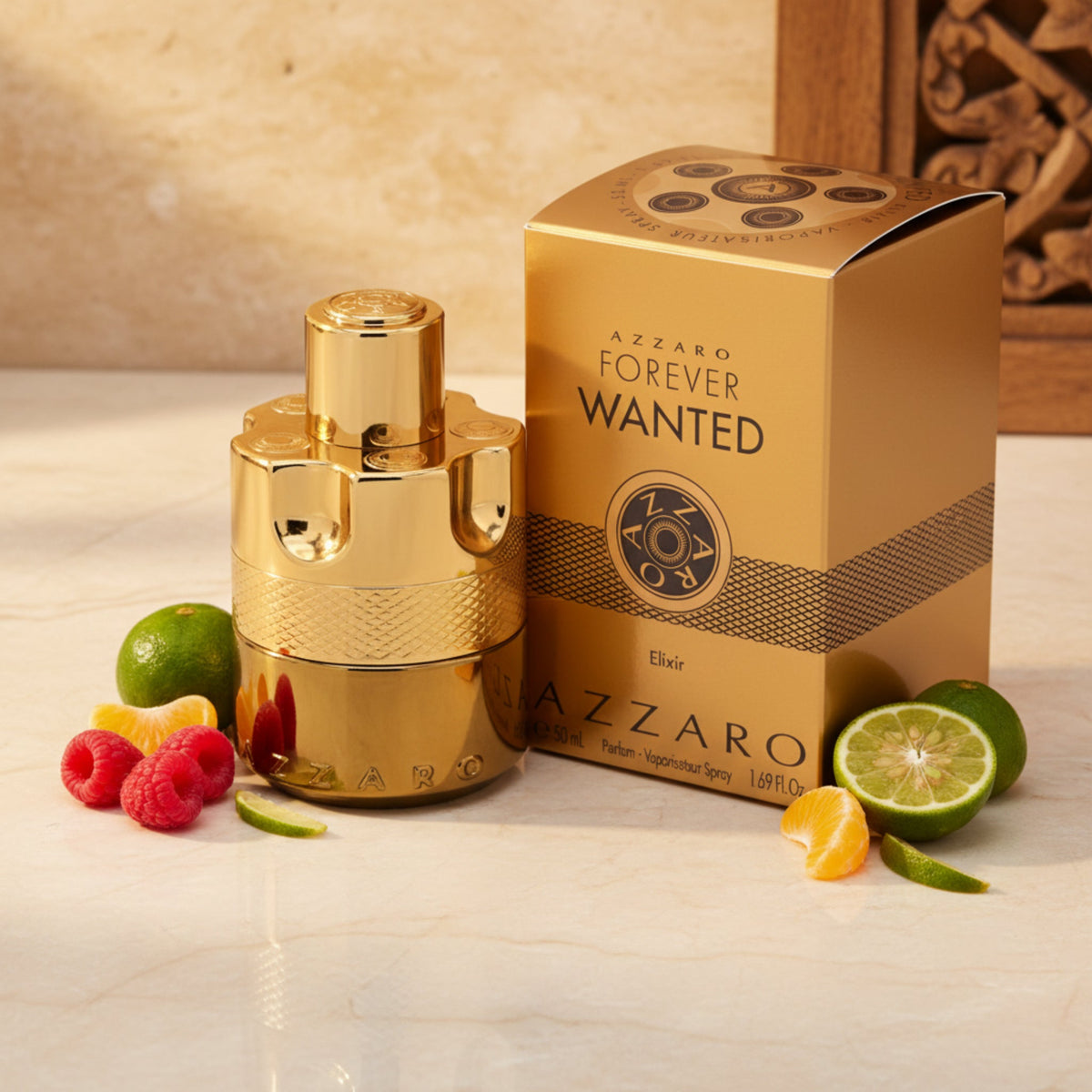 Azzaro Forever Wanted Elixir Parfum Spray for Men 1.69 oz New Retail Box