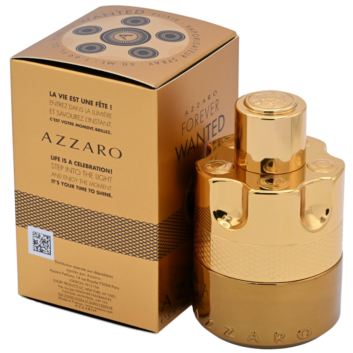 Azzaro Forever Wanted Elixir Parfum Spray for Men 1.69 oz New Retail Box