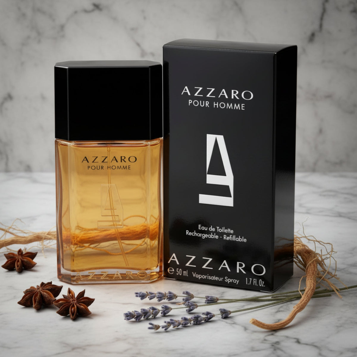 Azzaro Pour Homme Eau de Toilette Spray for Men 1.7 fl oz (50 ml) by Azzaro