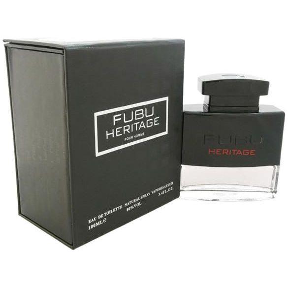 FUBU HERITAGE POUR HOMME 3.4 oz edt cologne for men NEW IN BOX