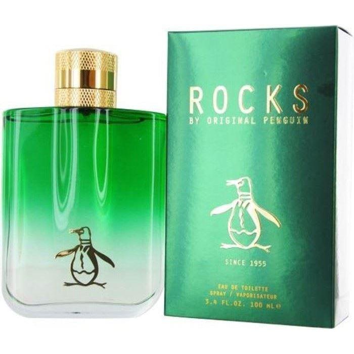 ROCKS Original Penguin men cologne EDT 3.4 oz 3.3 NEW IN BOX