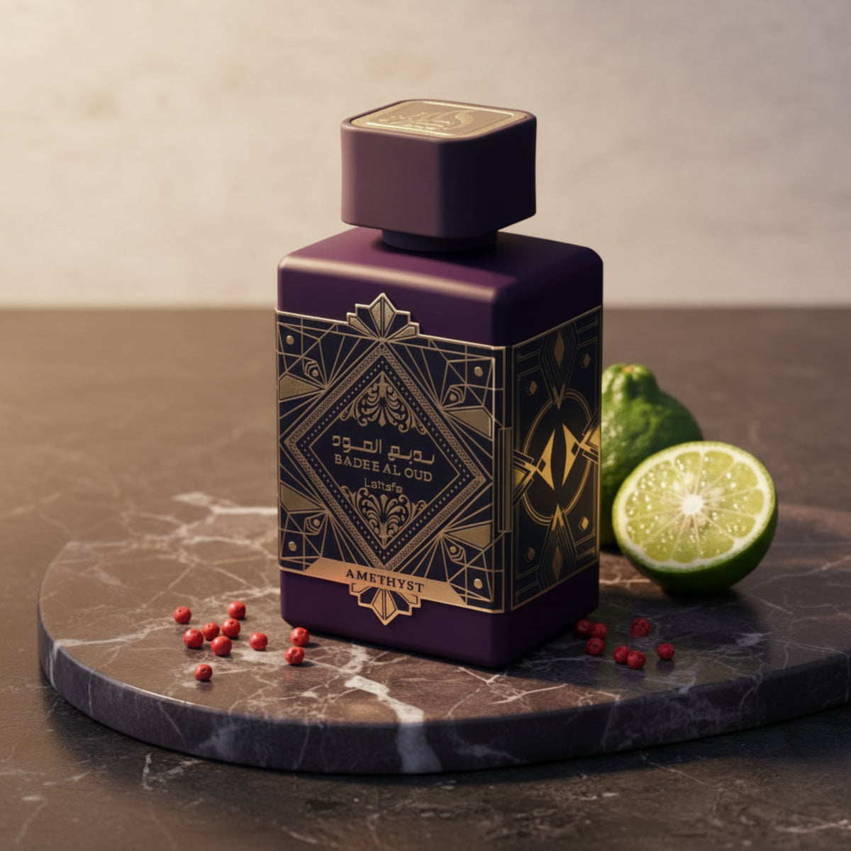 Bade'e al Oud Amethyst by Lattafa perfume unisex EDP 3.3 / 3.4 oz New in Box