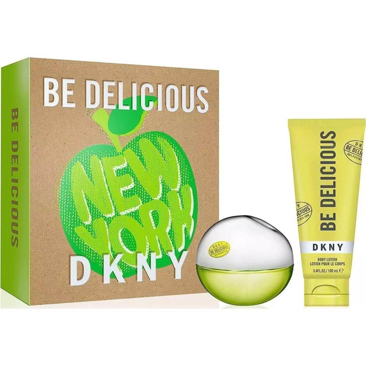 Be Delicious New York by Donna Karan 2 pcs gift set for women New in Box
