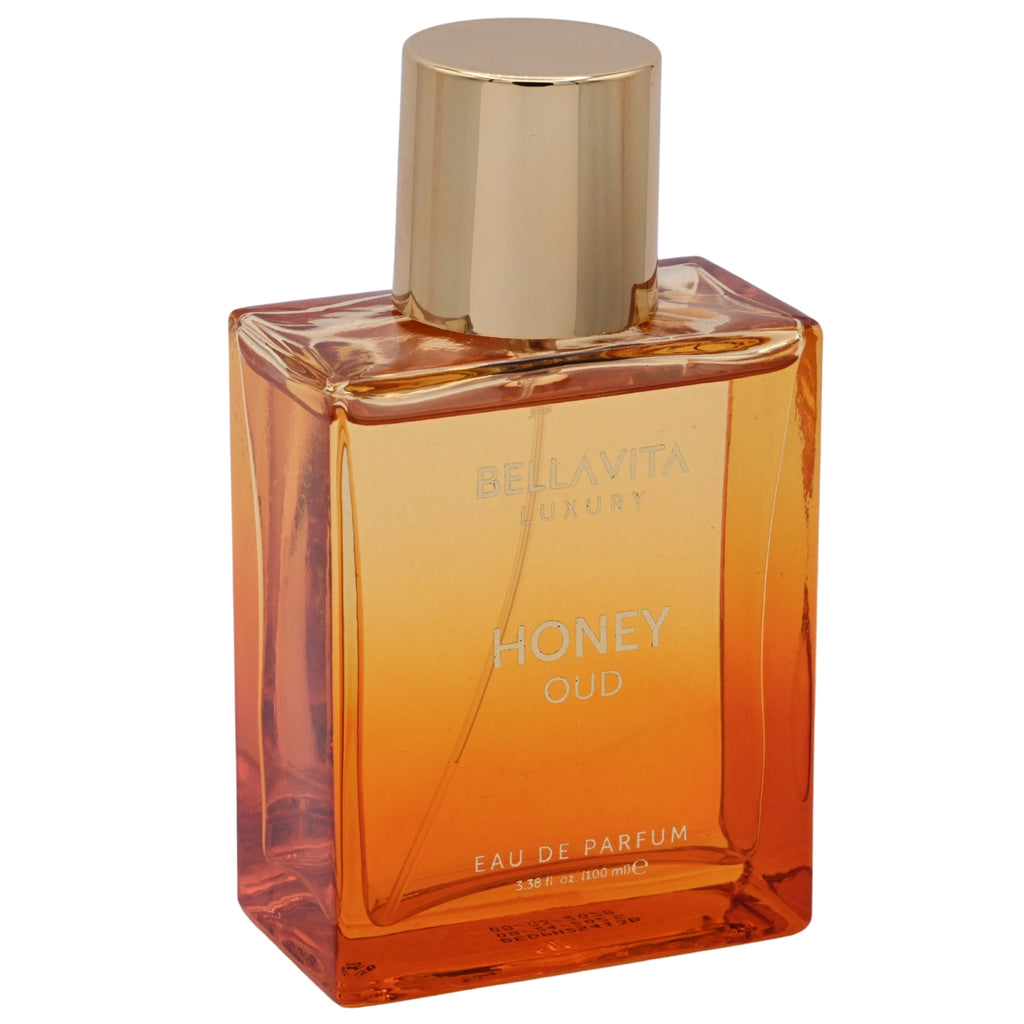 Bellavita Luxury Honey Oud Eau de Parfum Spray Unisex 3.38 fl oz (100 ml) - New Retail Box