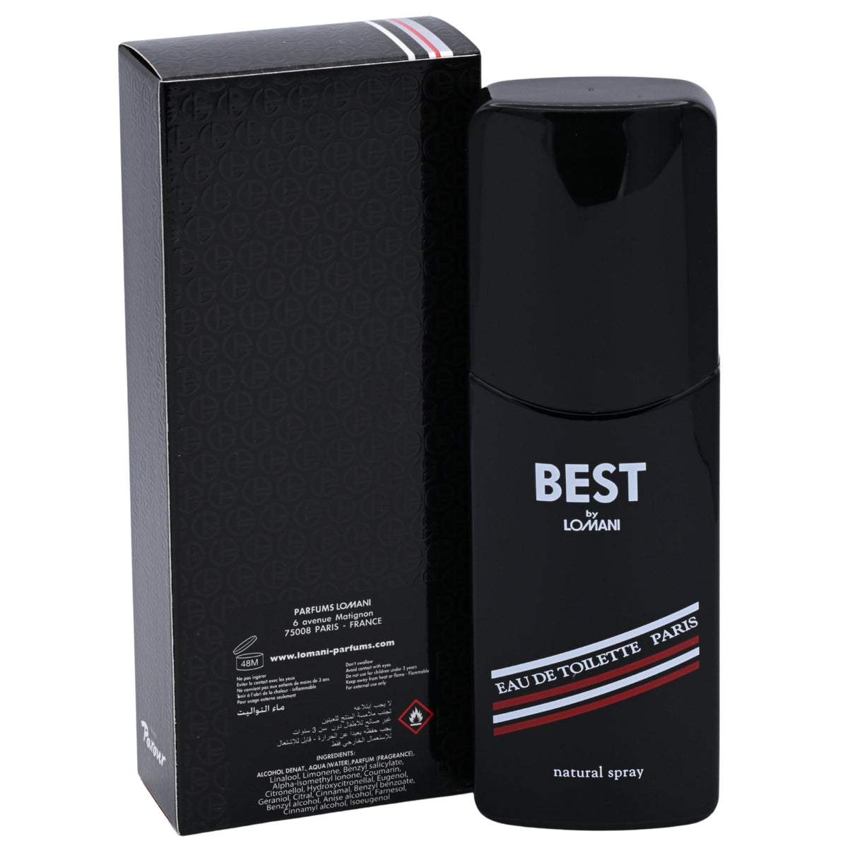 Best by Lomani cologne for men EDT 3.3 /3.4 oz New In Box