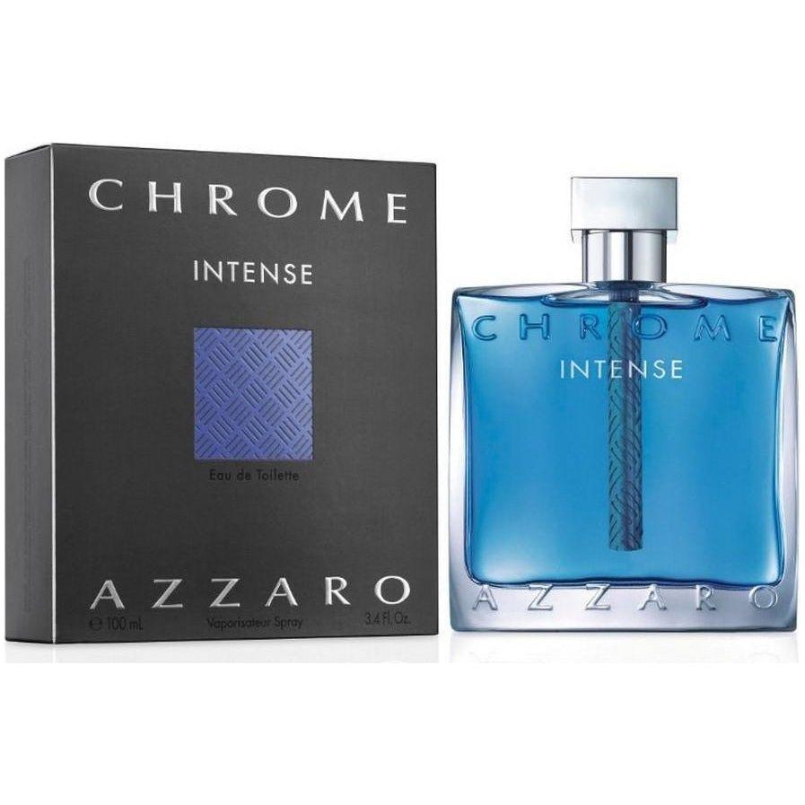 Azzaro Chrome Intense Men Cologne 3.3/3.4 oz New Box