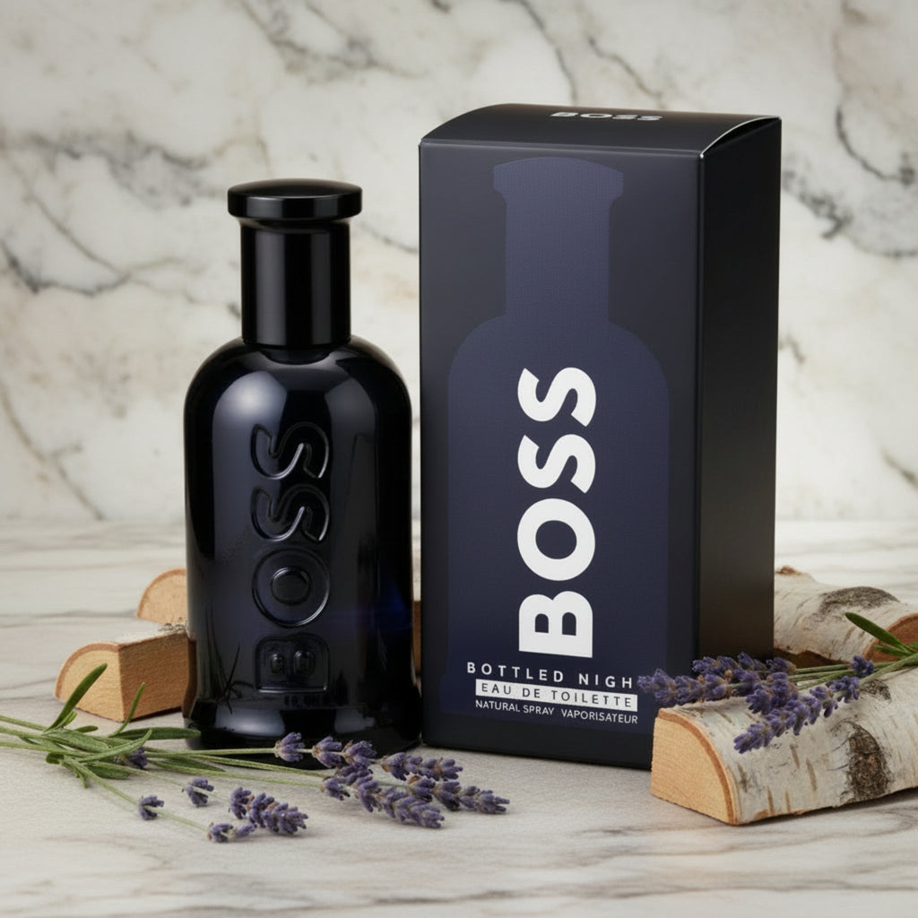 BOSS Six No 6 BOTTLED NIGHT by Hugo 3.3 / 3.4 EDT Cologne Men NEW in BOX
