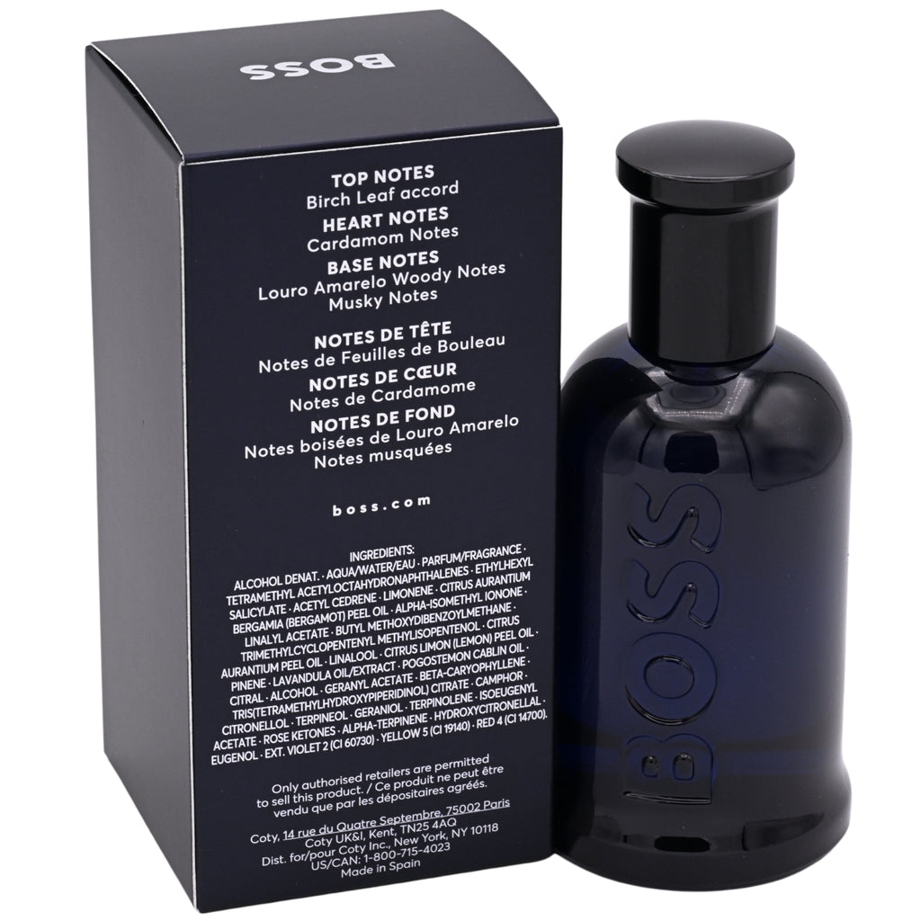 BOSS Six No 6 BOTTLED NIGHT by Hugo 3.3 / 3.4 EDT Cologne Men NEW in BOX