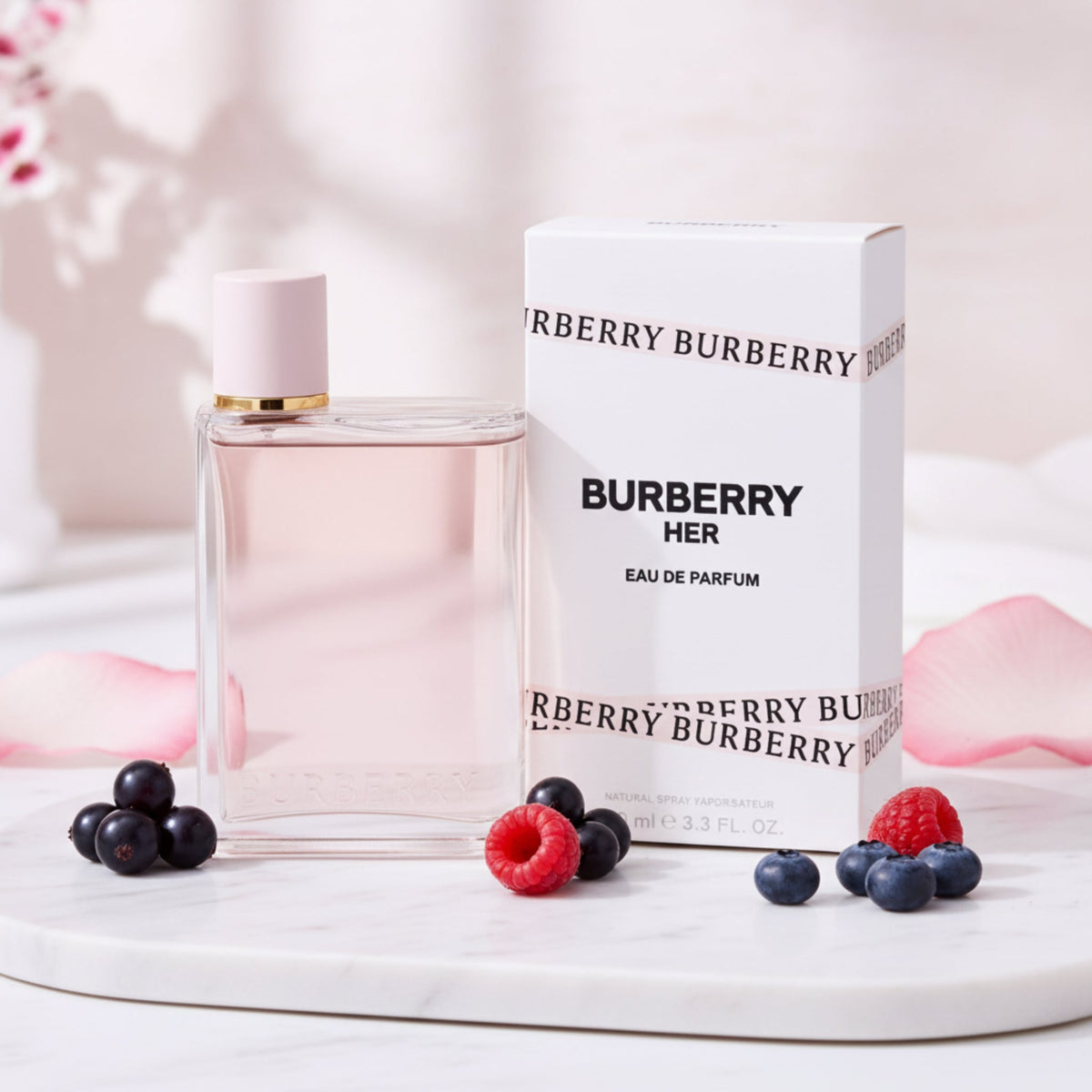 BURBERRY HER By Burberry perfume for Women EDP 3.3 / 3.4 oz New In Box
