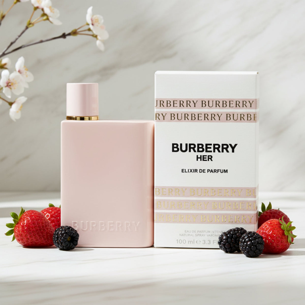 Burberry Her Elixir by Burberry for her EDP Intense 3.3 / 3.4 oz New in Box