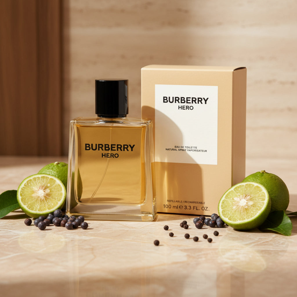 Burberry Hero by Burberry cologne for men EDT 3.3 / 3.4 oz New in Box
