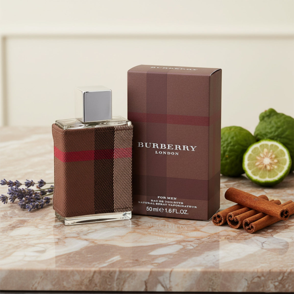 Burberry London for Men Eau de Toilette Spray 1.6 oz (50 ml) by Burberry
