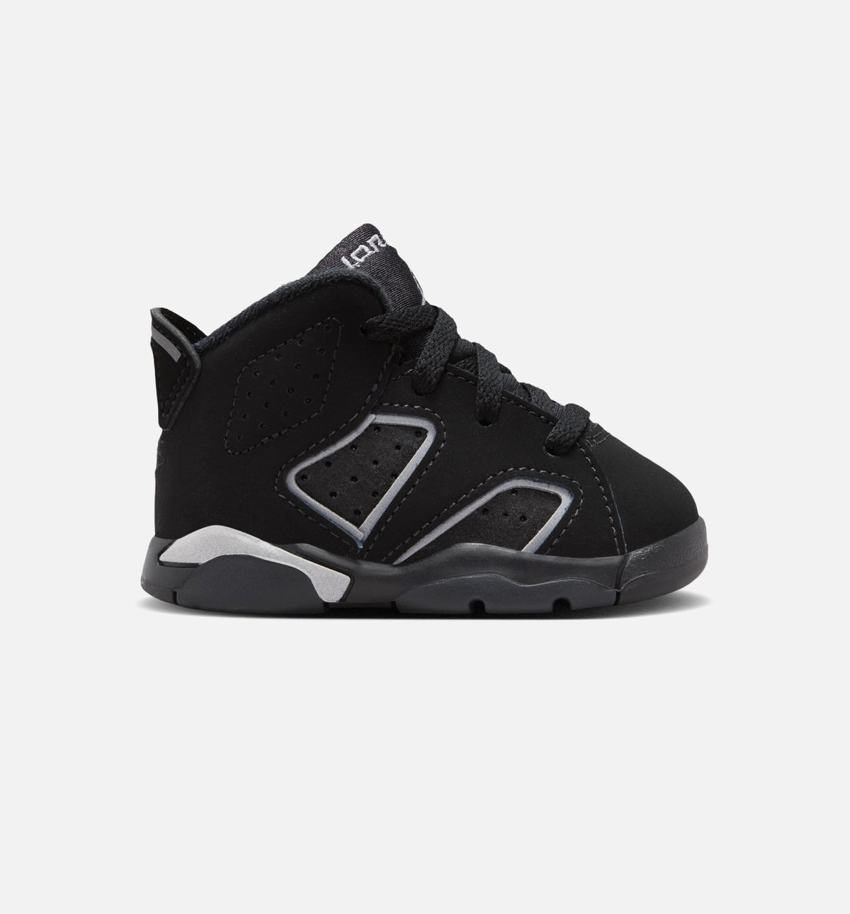 Air Jordan 6 Cap & Gown Infant Toddler Lifestyle Shoe - Black/Reflective Silver/Black Free Shipping
