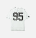 NSW 95 Oversized Womens Short Sleeve Shirt - White/Black