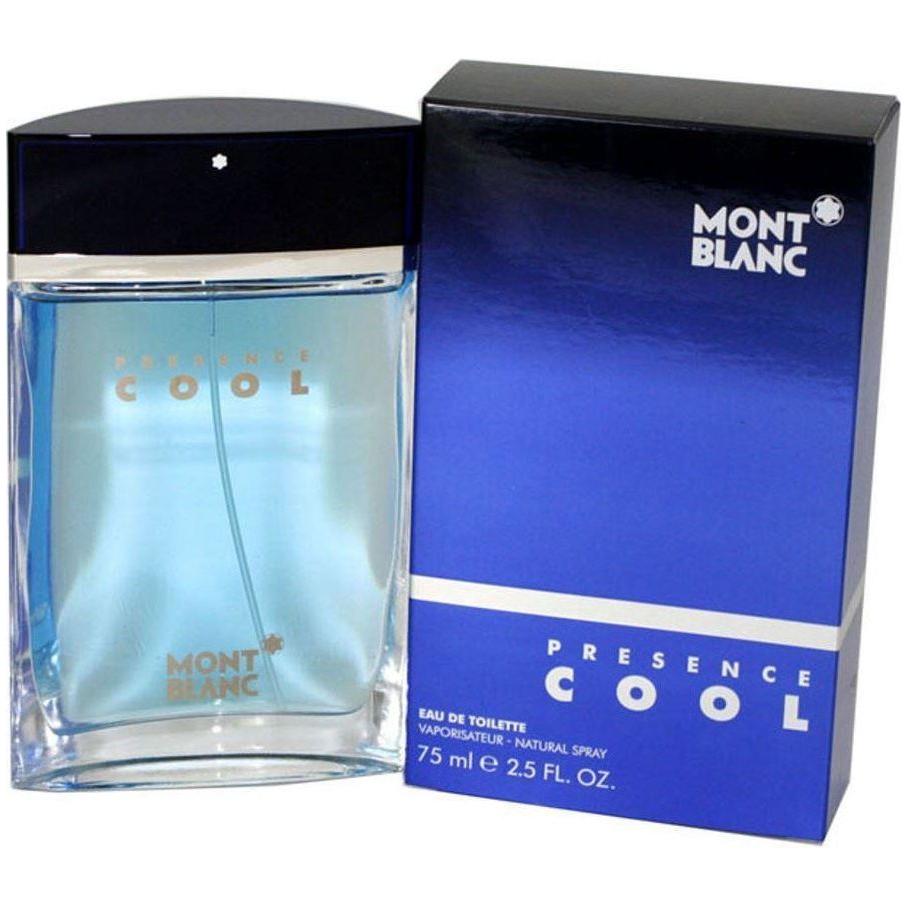 PRESENCE COOL by MONT BLANC 2.5 oz for Men New in Retail Box Sealed