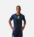 Brazil 2026 Match Away Aero Fit Soccer Authentic Mens Jersey - Old Royal/Black