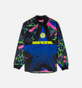 Nigeria Hollywood Keeper Long Sleeve Mens Jersey - Black/Transparent Pink/White