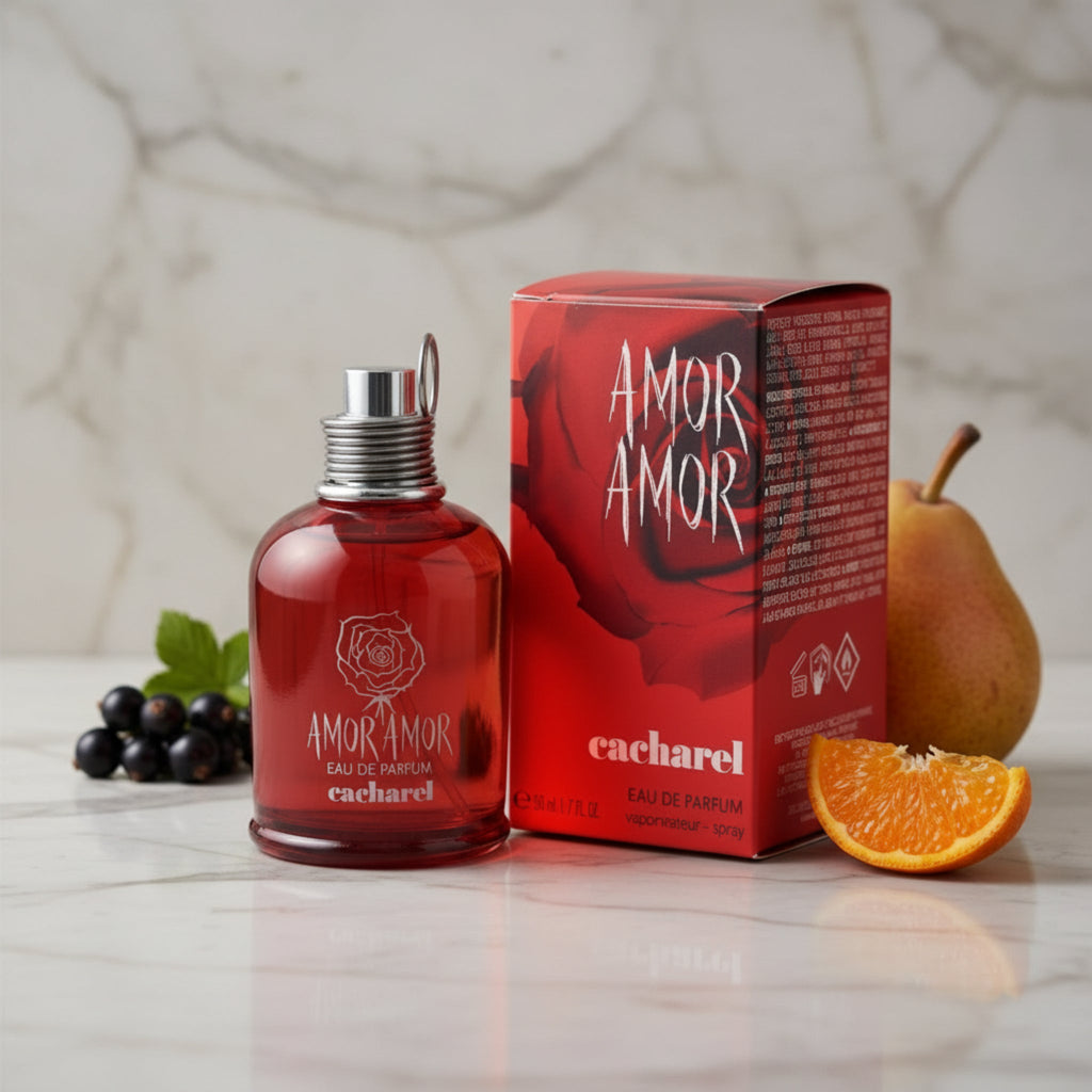 Cacharel Amor Amor Eau de Parfum Spray for Women 1.7 fl oz (50 ml) - Cacharel