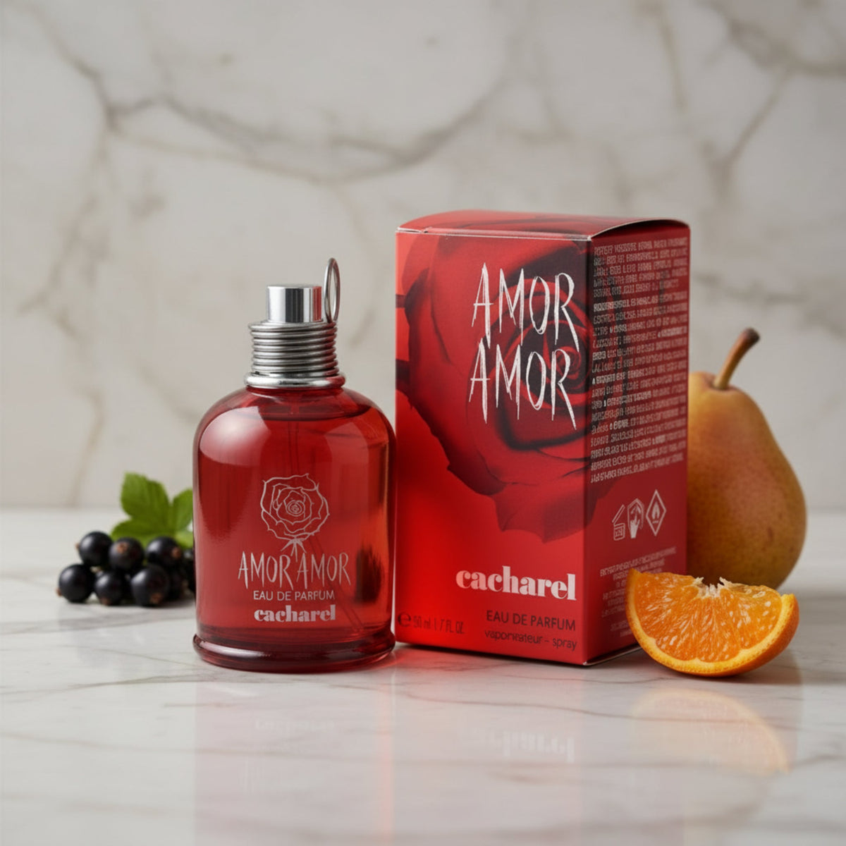 Cacharel Amor Amor Eau de Parfum Spray for Women 1.7 fl oz (50 ml) - Cacharel