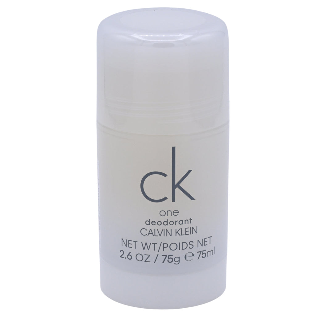 Calvin Klein CK One Deodorant Stick, Unisex, 2.6 oz