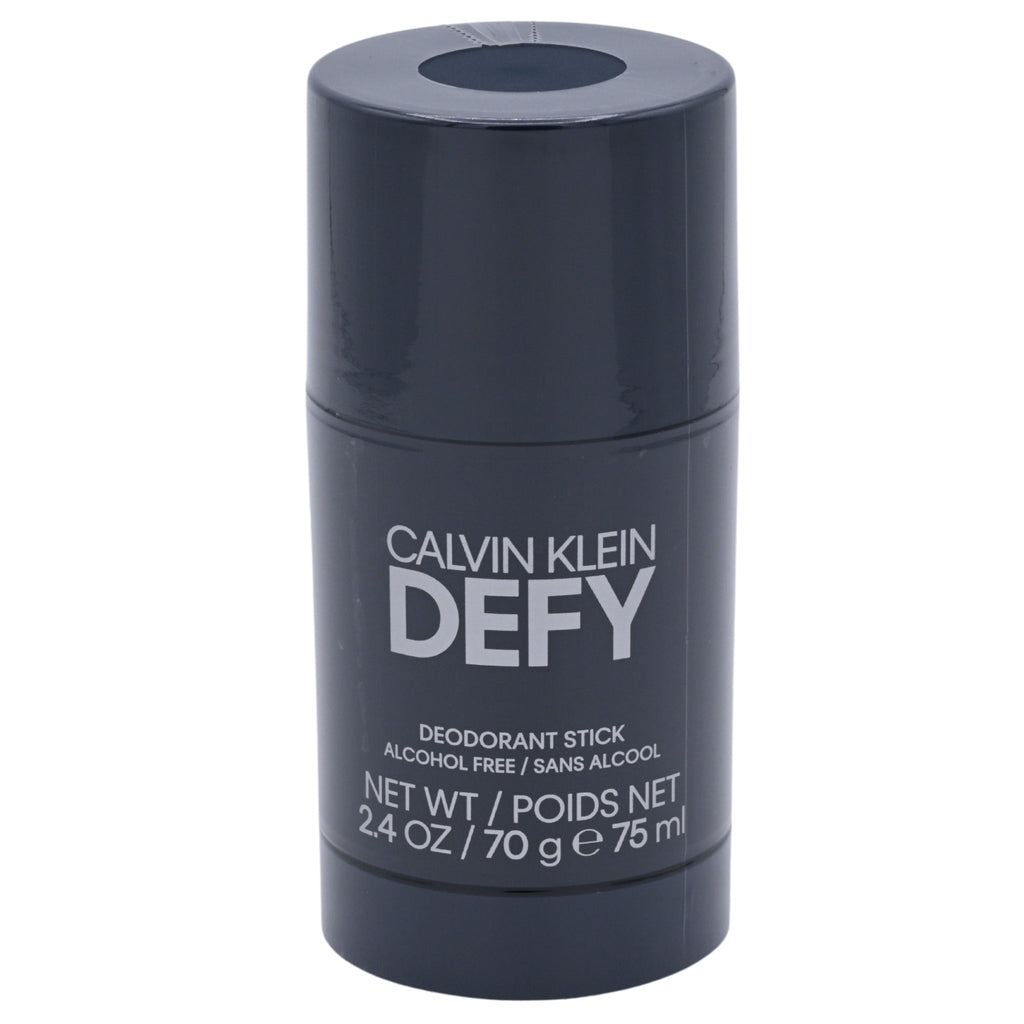 Calvin Klein Defy Deodorant Stick (Alcohol-Free) for Men, 2.4 oz / 75 ml