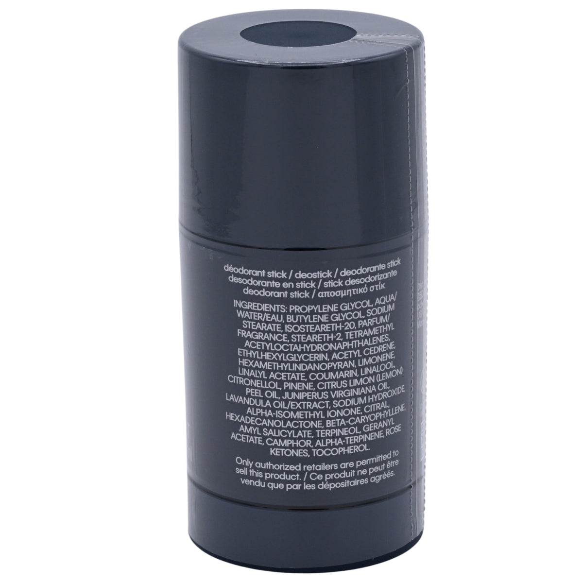 Calvin Klein Defy Deodorant Stick (Alcohol-Free) for Men, 2.4 oz / 75 ml