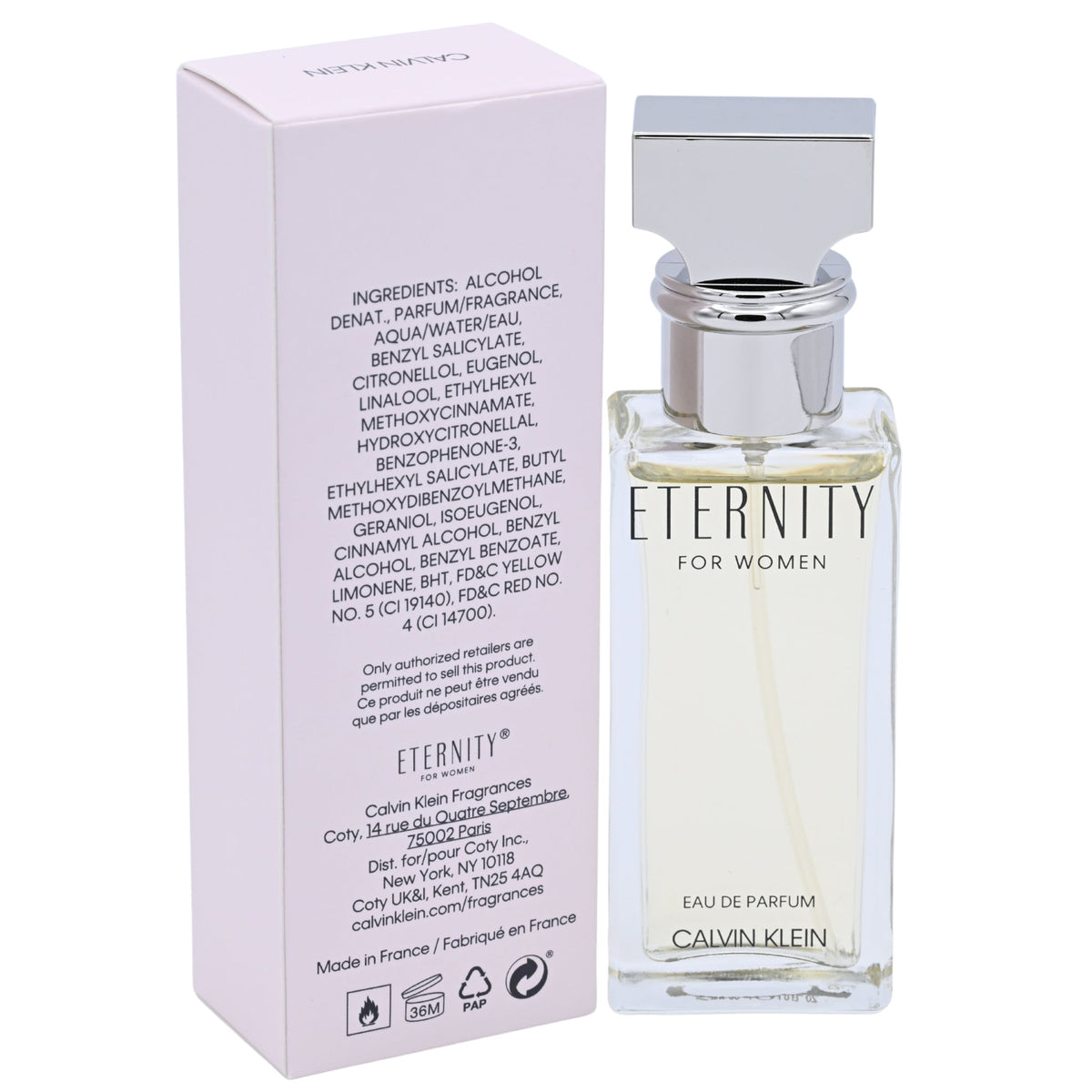 Calvin Klein Eternity Eau de Parfum Spray for Women 1.0 oz (30 ml) by Calvin Klein