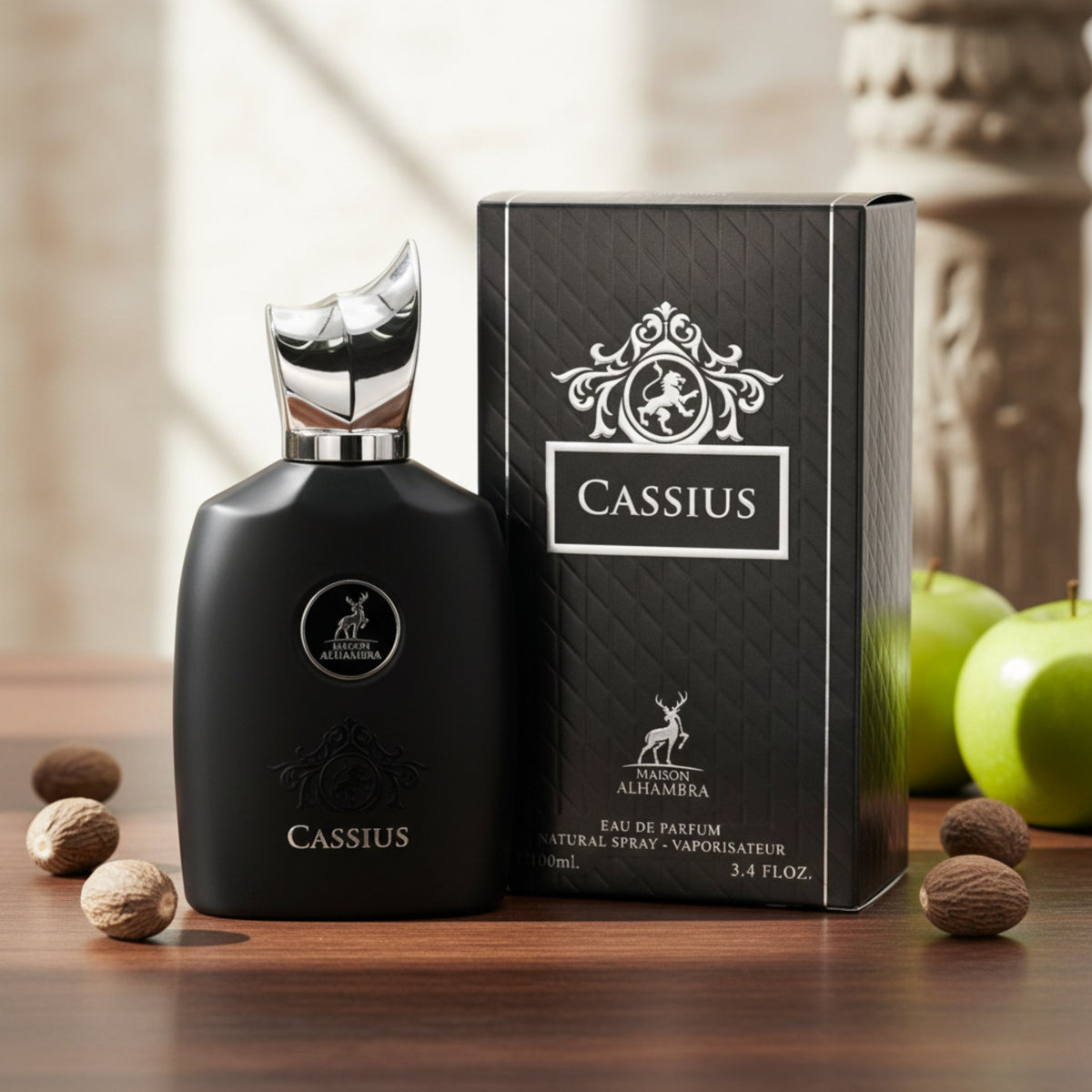 Cassius by Maison Alhambra perfume for unisex EDP 3.3 / 3.4 oz New in Box