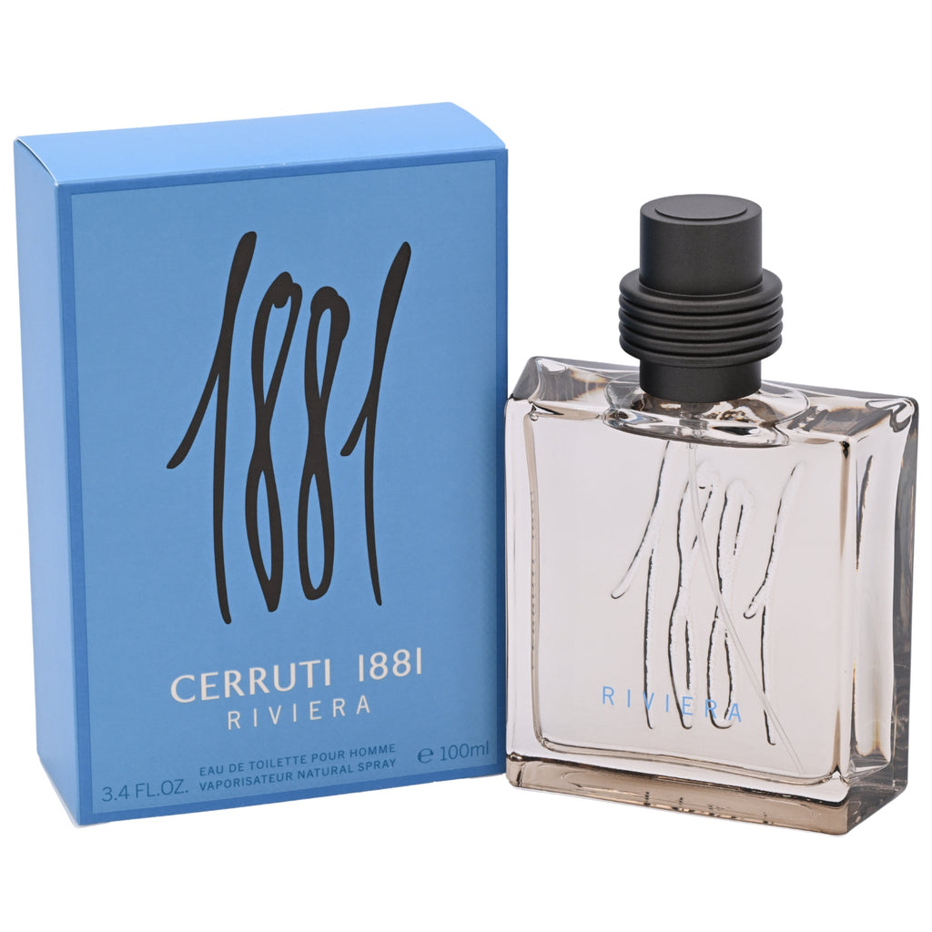 Cerruti 1881 Riviera Eau de Toilette Spray for Men 3.4 oz (100 ml) by Nino Cerruti