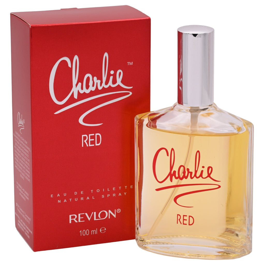 CHARLIE RED by REVLON Perfume 3.4 oz 3.3 edt New in Box
