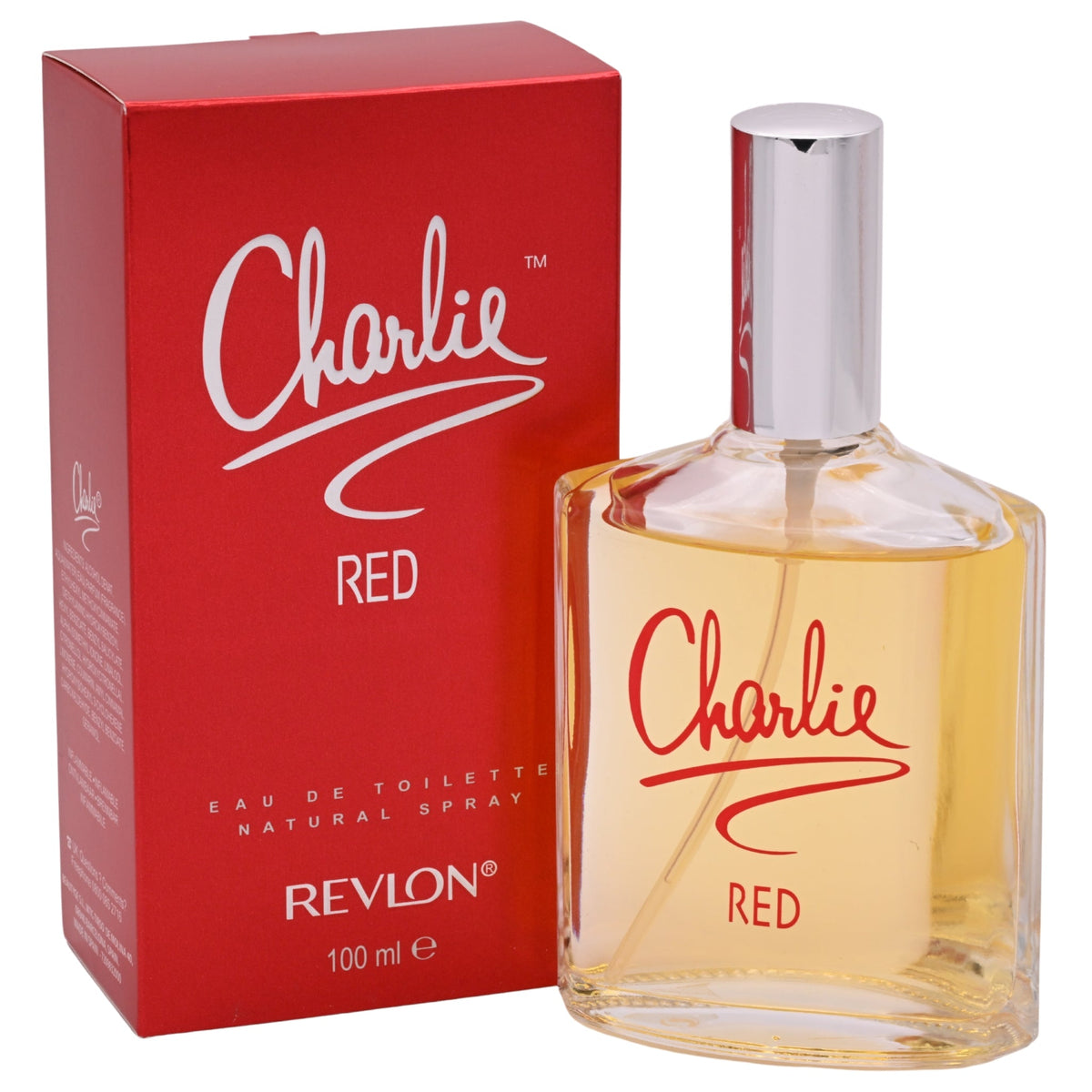 CHARLIE RED by REVLON Perfume 3.4 oz 3.3 edt New in Box