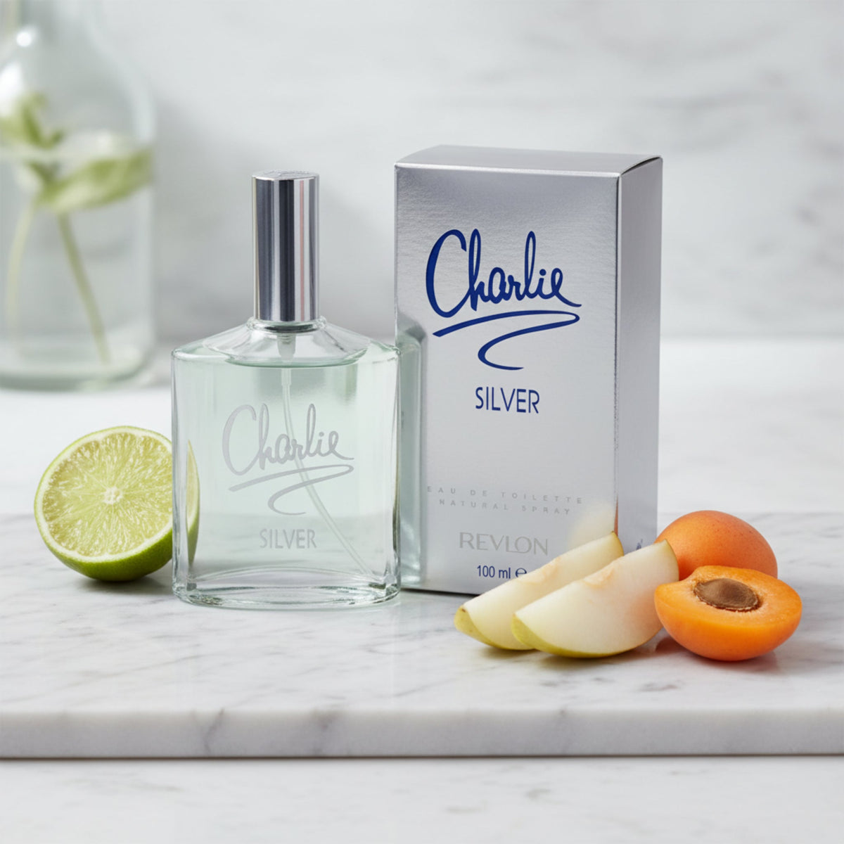 CHARLIE SILVER by Revlon Perfume 3.4 / 3.3 oz EDT For Women New in Box