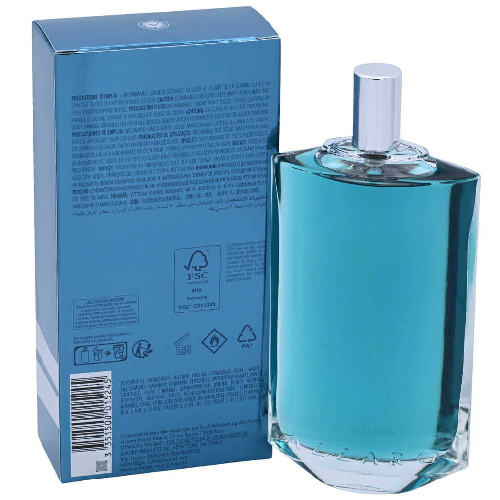 CHROME LEGEND by Azzaro Cologne for Men 4.2 oz EDT New in Box