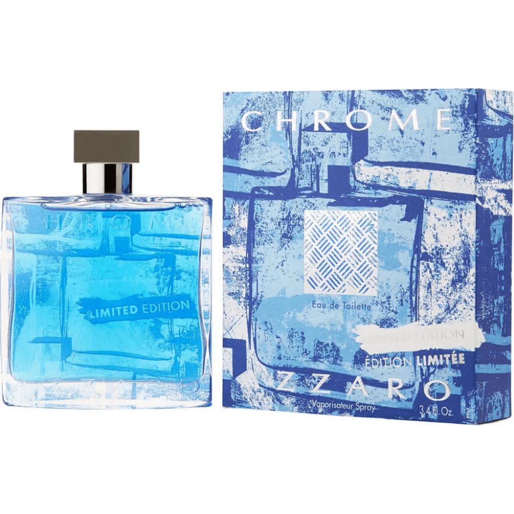 Loris Azzaro Chrome Limited Edition Men EDT 3.3/3.4 oz New Box
