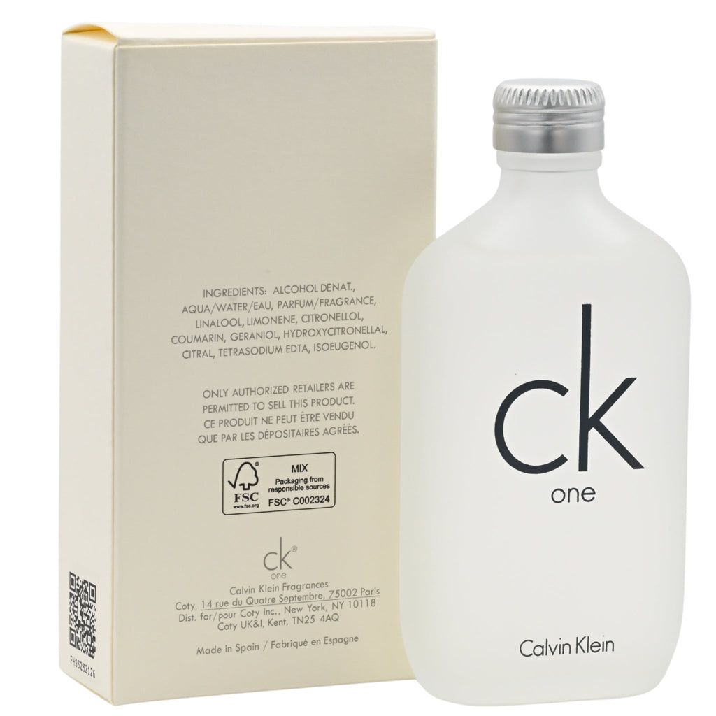 Ck One by Calvin Klein Cologne Perfume Unisex 3.4 oz 3.3 EDT New in Box