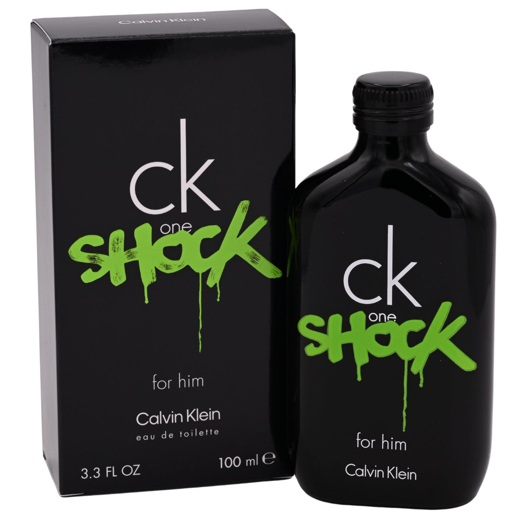 CK One Shock by Calvin Klein for Him 3.4 oz 3.3 Spray  EDT NEW in BOX
