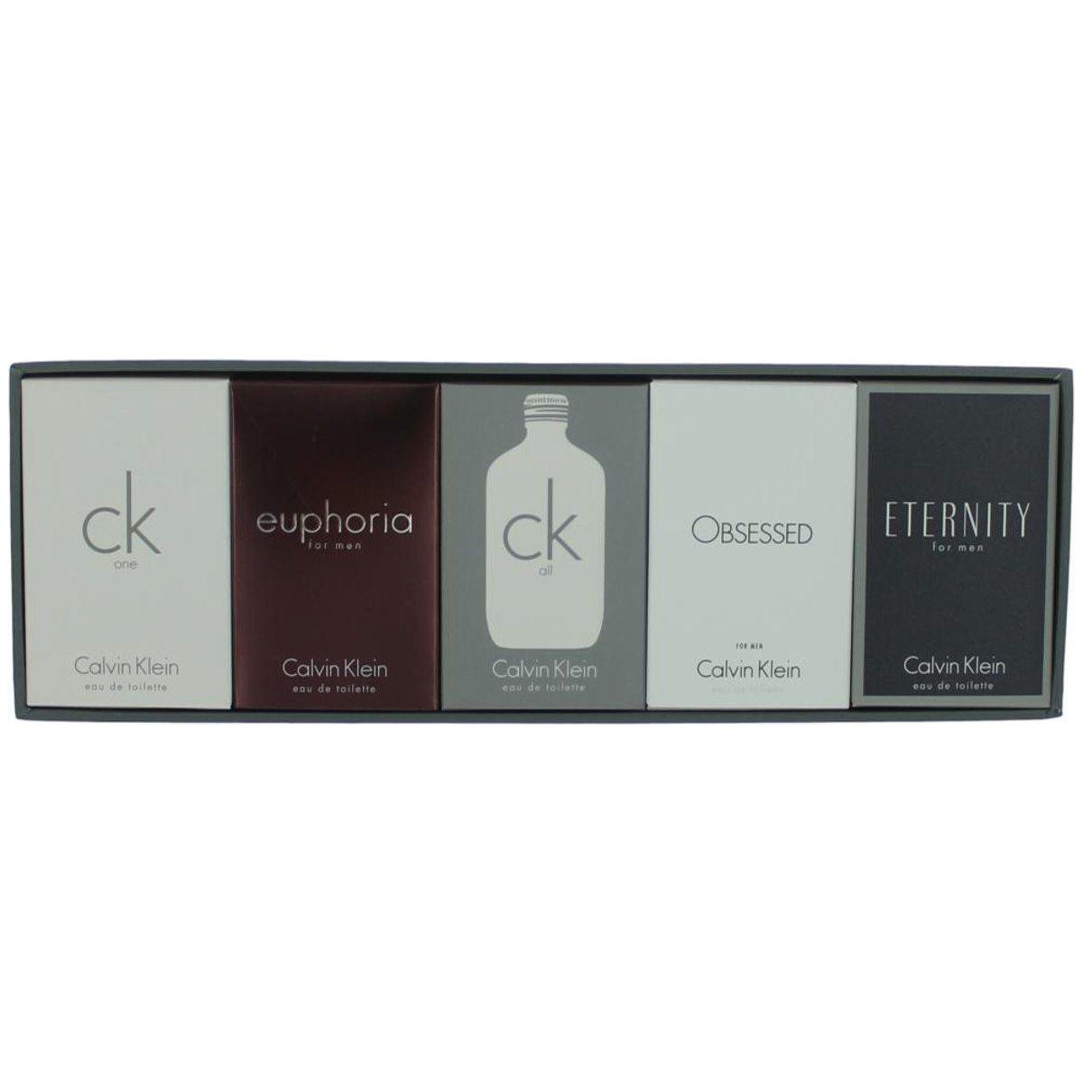 Calvin Klein by Calvin Klein Mini Set  cologne for men EDT 0.33 oz  New In Box