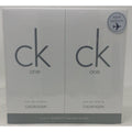 Calvin Klein CK One EDT 3.4 oz Each 6.8 oz Total Travel Edition Duo Pack Of 2