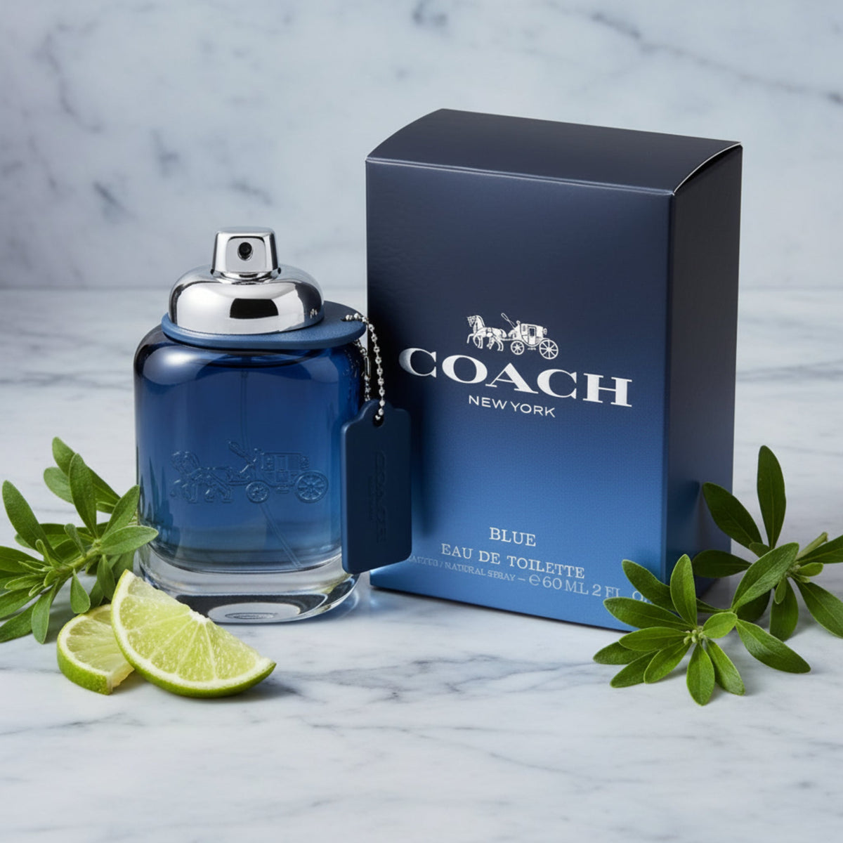 Coach Blue by Coach cologne for men EDT 2.0 oz New in Box